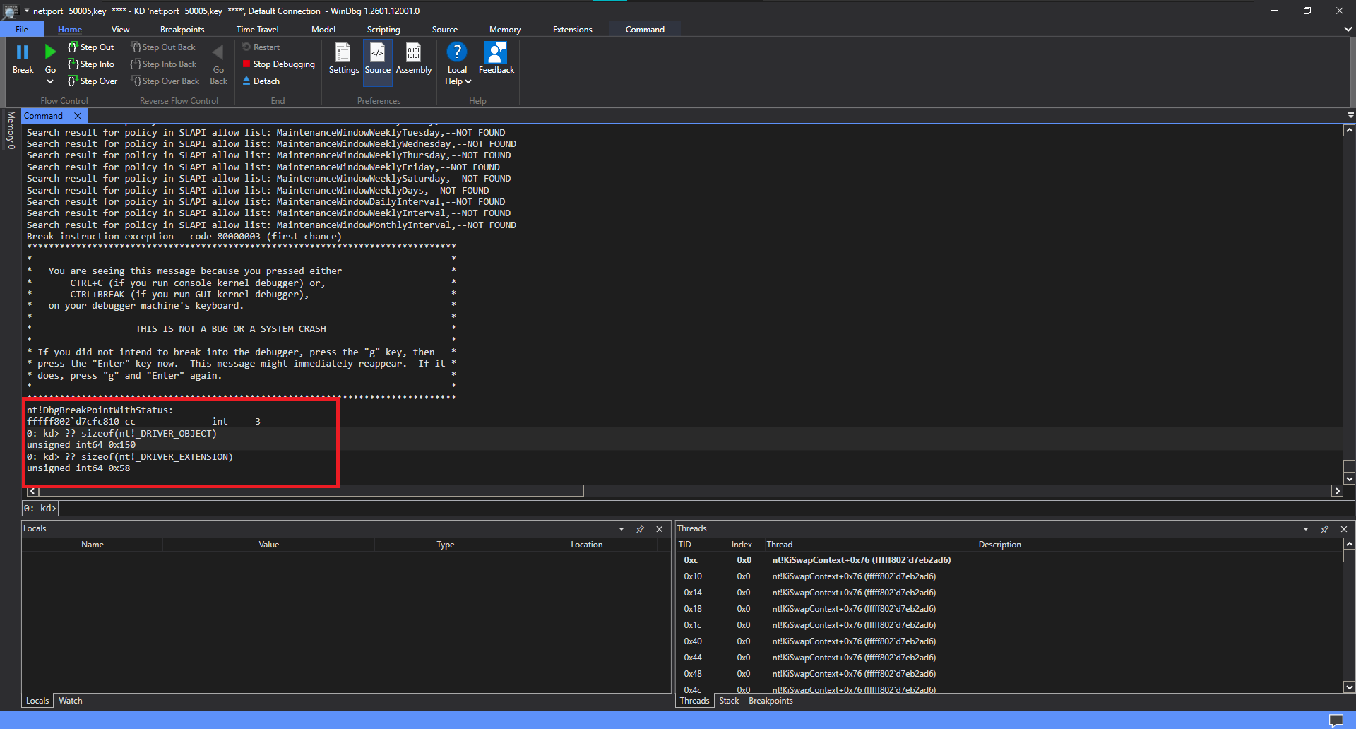 DriverObject_DriverExtenstion_size